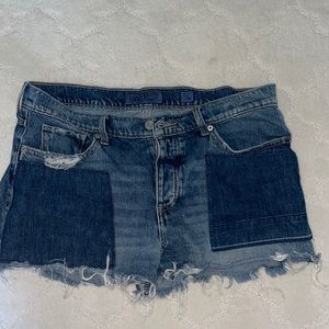 Lucky brand size 6 jean shorts